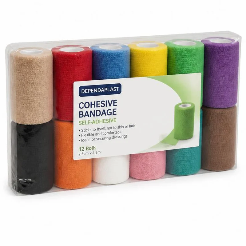 Cohesive Bandage Roll Pack