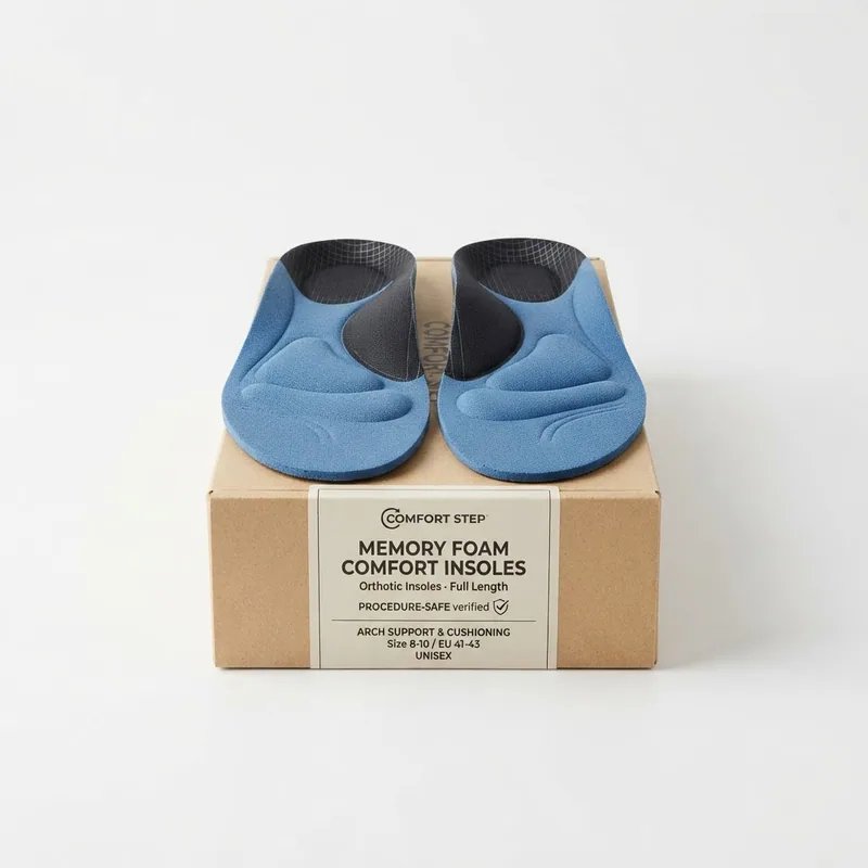 Memory Foam Comfort Insoles