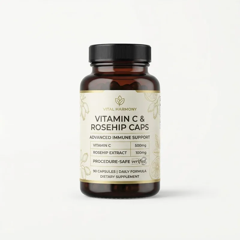Vitamin C & Rosehip Caps