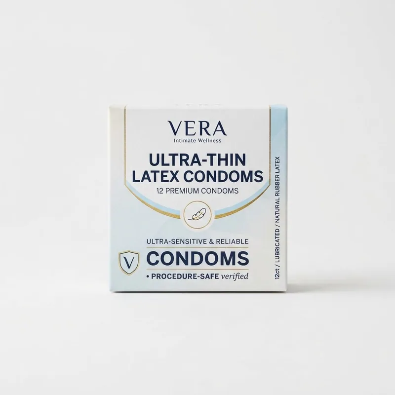 Ultra-Thin Latex Condoms 12ct