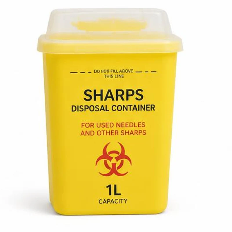 Sharps Disposal Container 1L