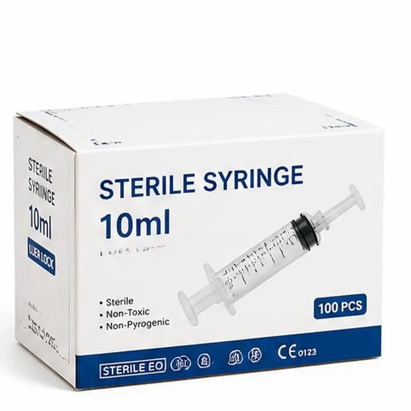 Sterile Syringes 10ml 50ct