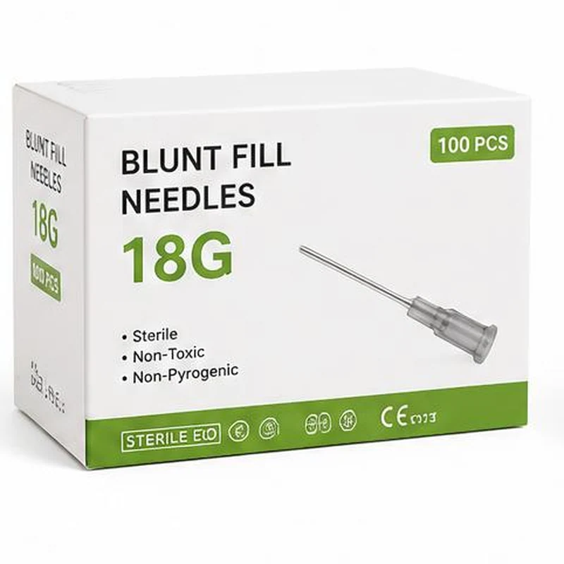 Blunt Fill Needles 18G