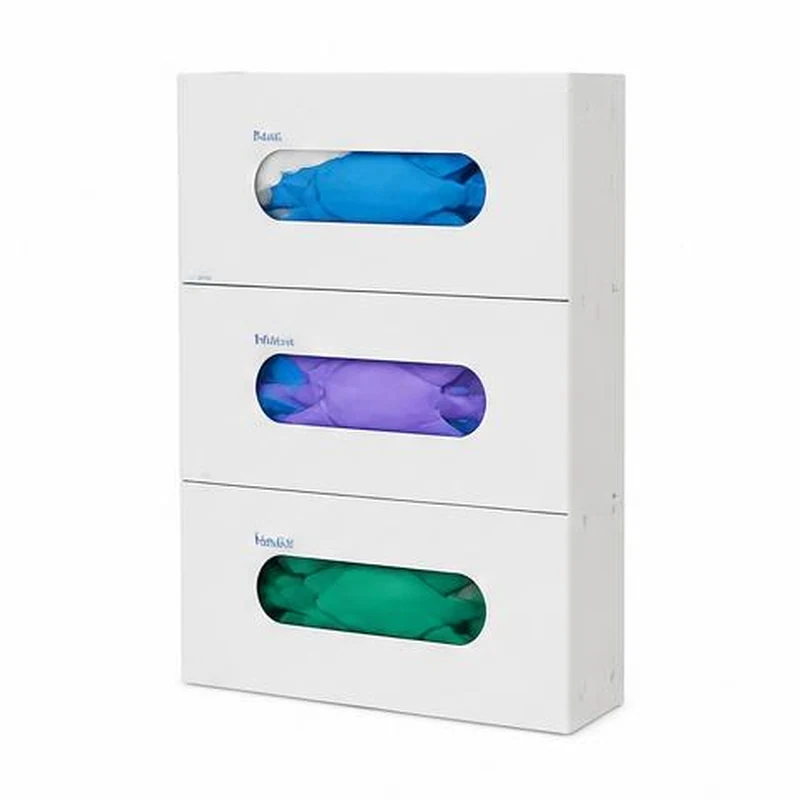 Wall Glove Dispenser Trio