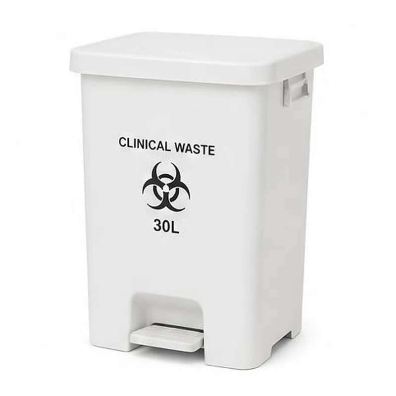 Clinic Waste Bin Pedal 30L