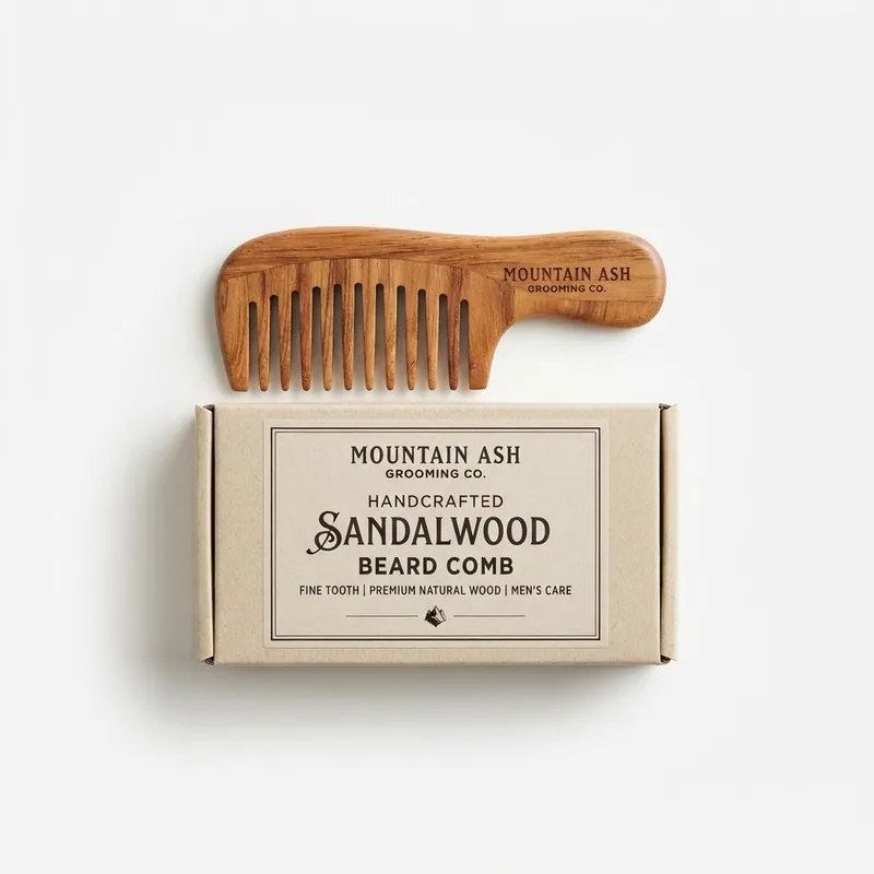 Beard Comb Wood