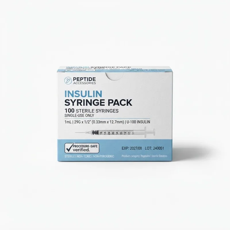 Insulin Syringe Pack 100ct