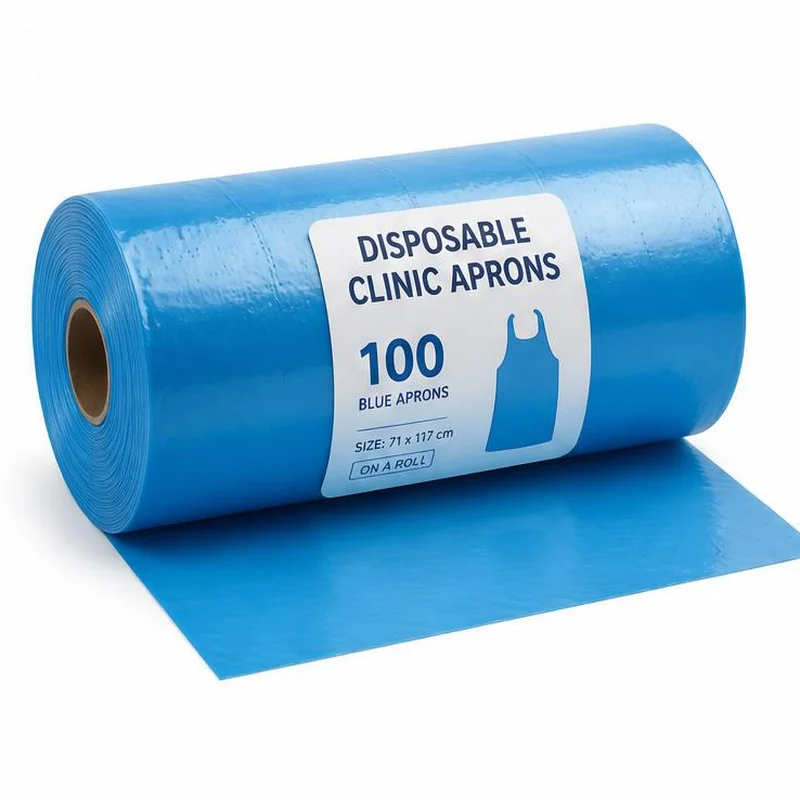 Clinic Aprons Roll 100ct
