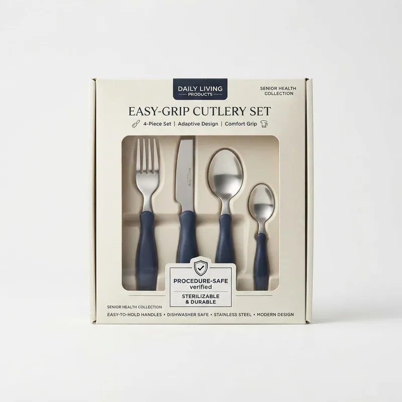 Easy-Grip Cutlery Set