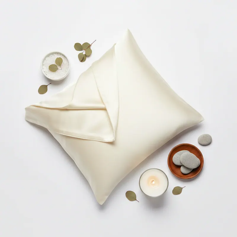 Silk Pillowcase Ivory