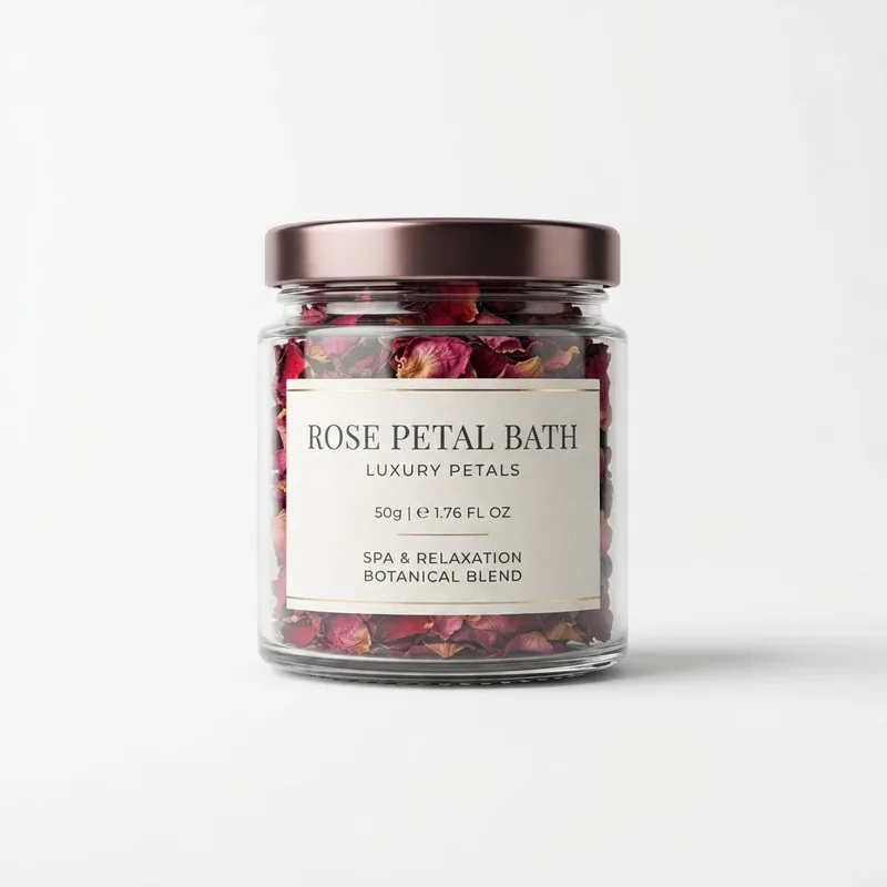 Rose Petal Bath