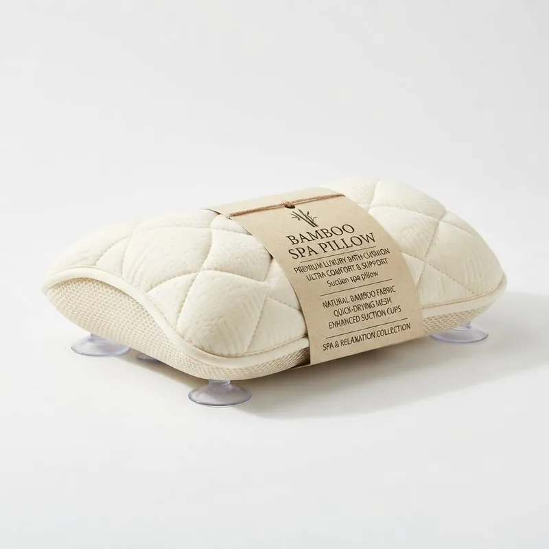 Bath Pillow Bamboo